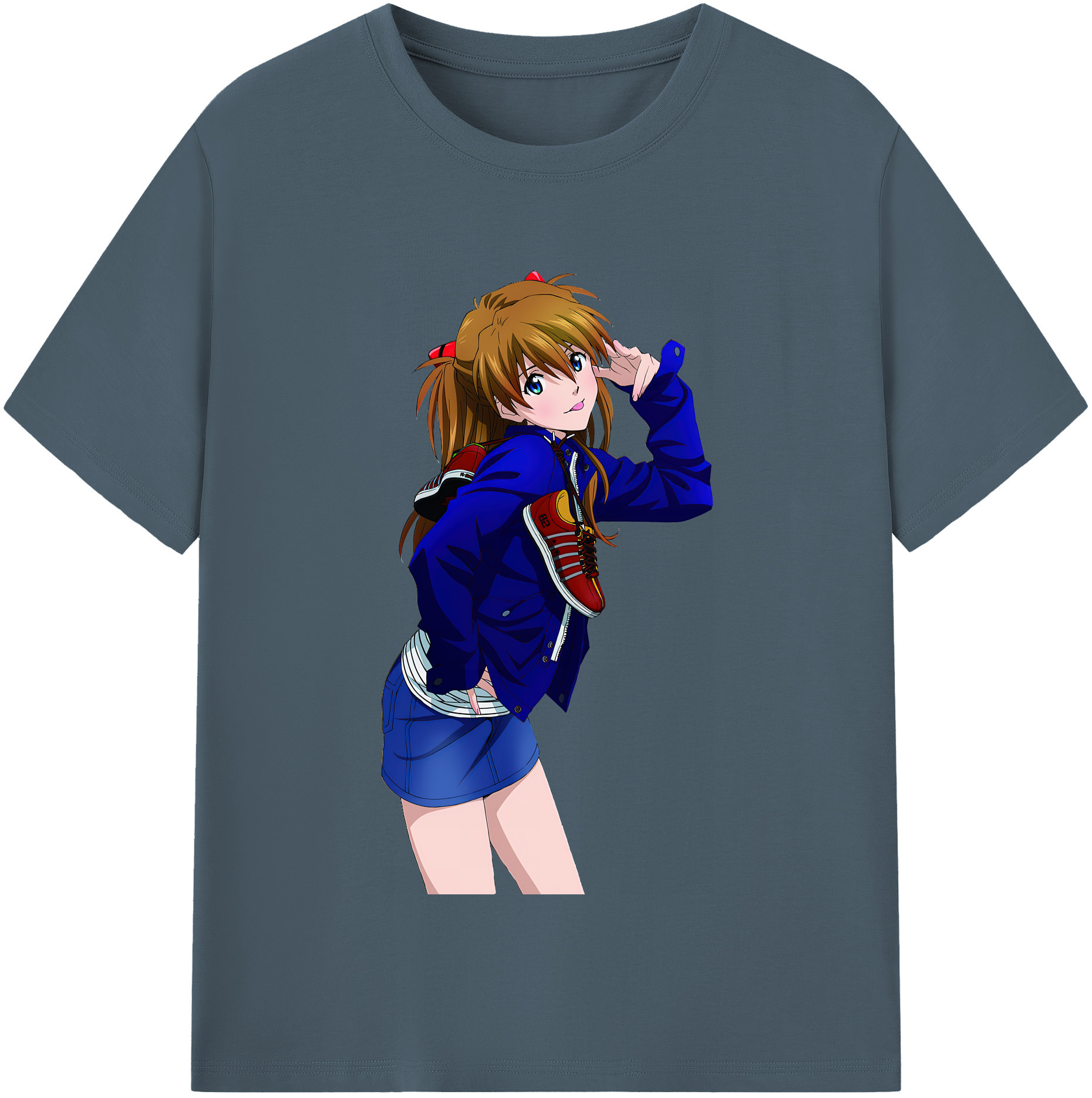 （画像用） EVA 新世紀エヴァンゲリオン 綿100％半袖Tシャツ（フロントプリント）